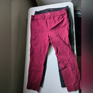 PANT SET 2 PAIR OLD NAVY PIXIE DRESS PANT